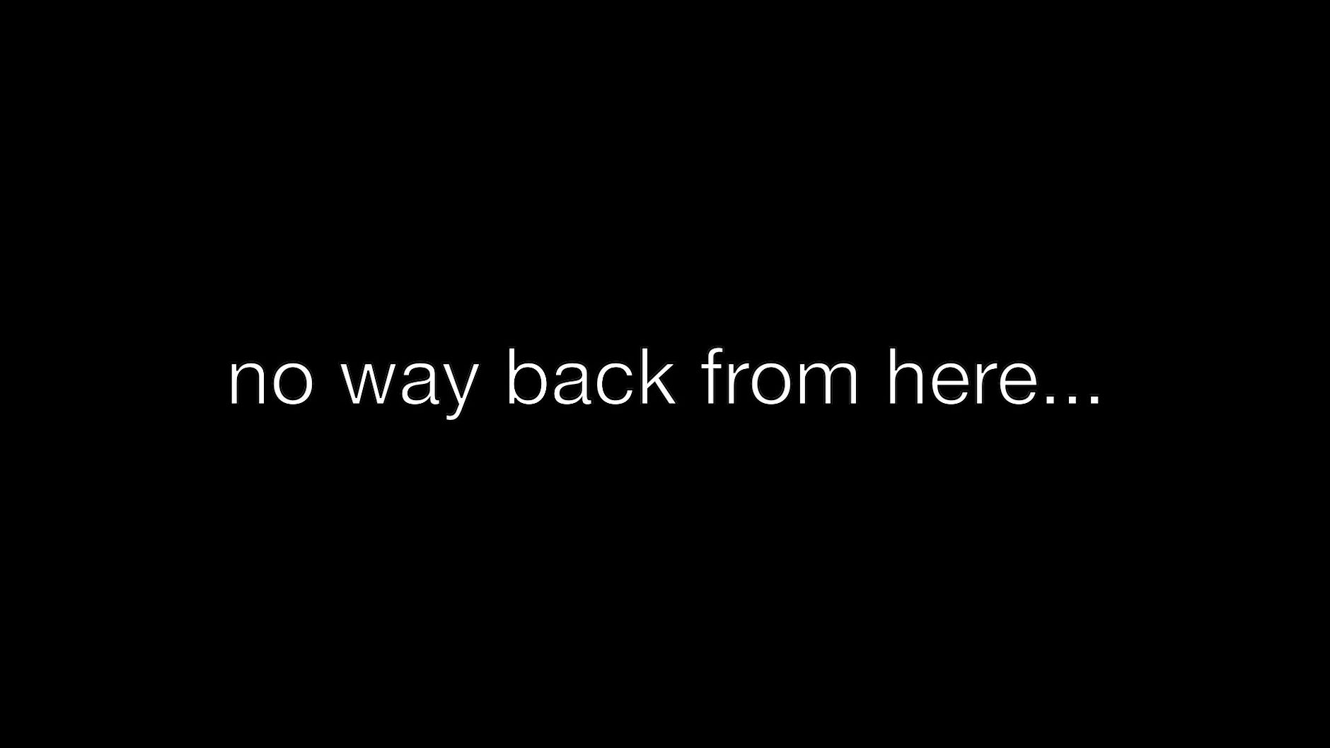 No Way Back (lyric video)